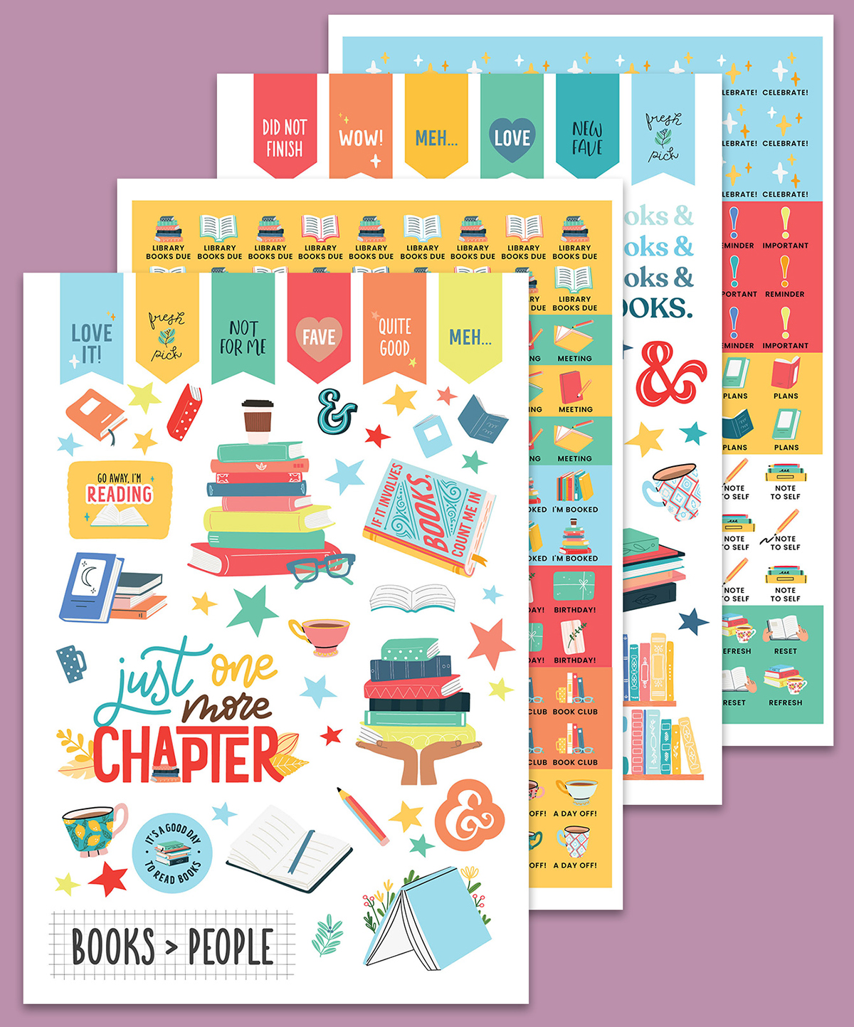 The American Library Association Reads and 2024 Planner A 17Month Book Log